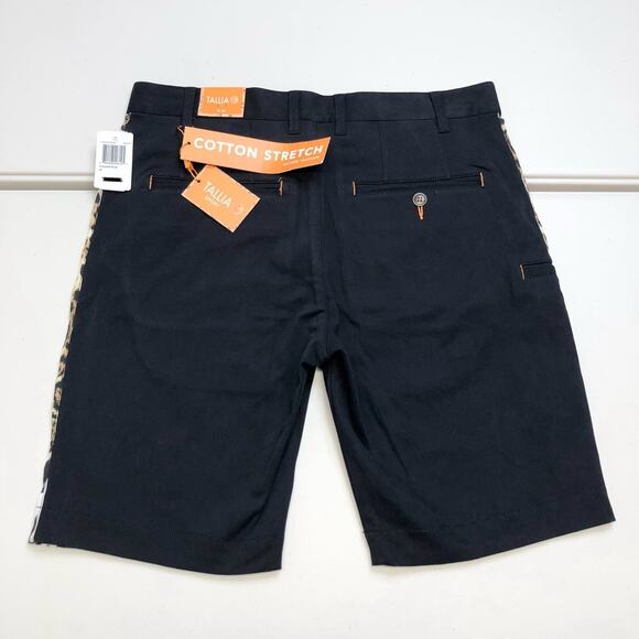 Tallia Sport Men’s Leopard Black Casual Size 30 Cotton Stretch Wrinkle Resistant - Picture 7 of 7